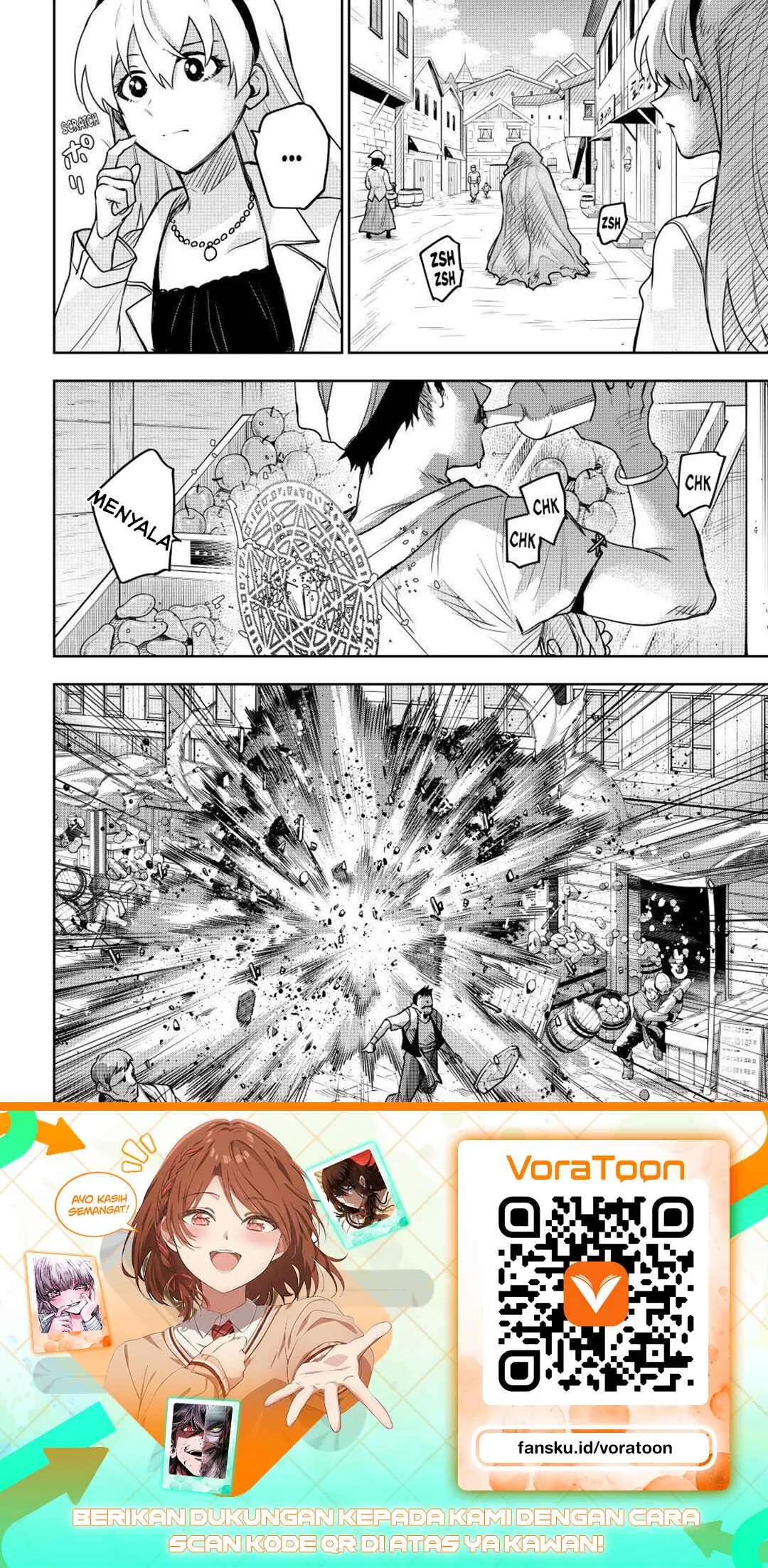 A Court Magician, Who Was Focused On Supportive Magic Because His Allies Were Too Weak, Aims To Become The Strongest After Being Banished Chapter 211 Gambar 19