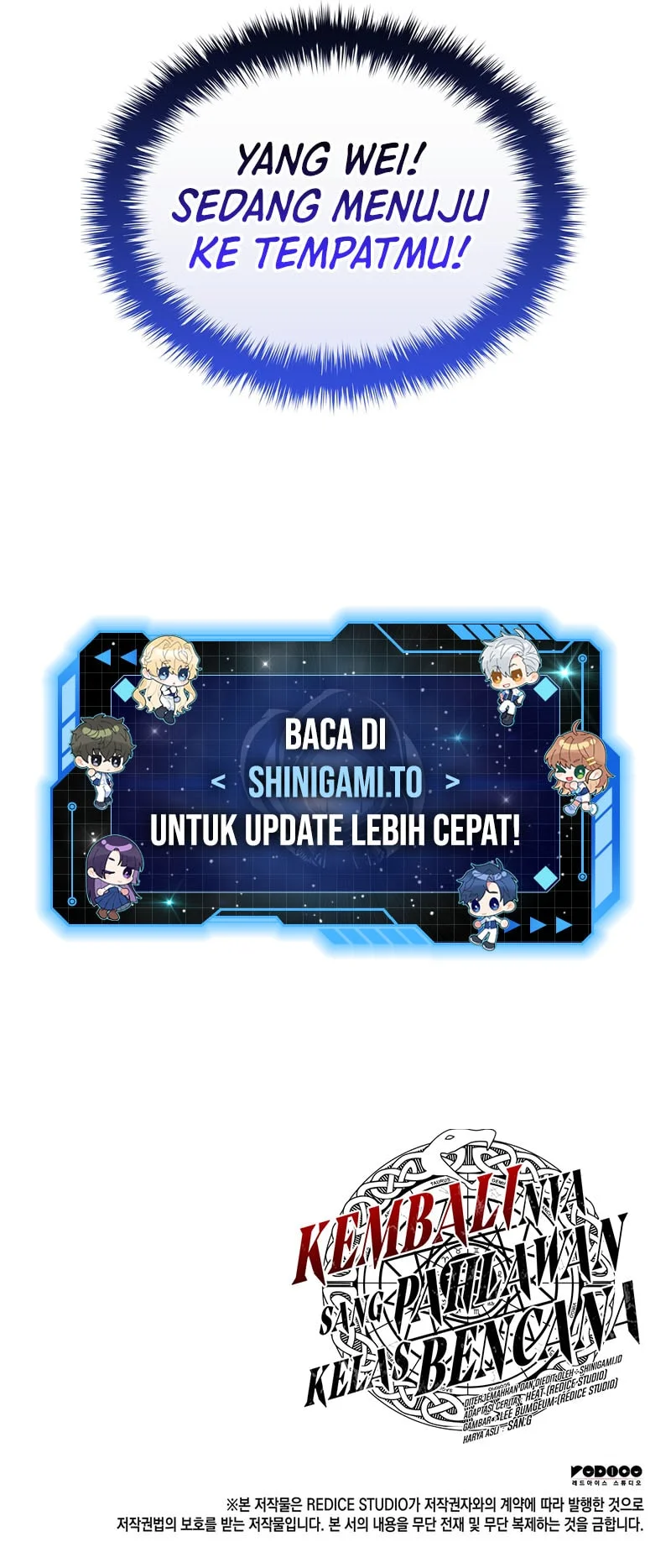 A Disaster-Class Hero Has Returned Chapter 165 Gambar 65