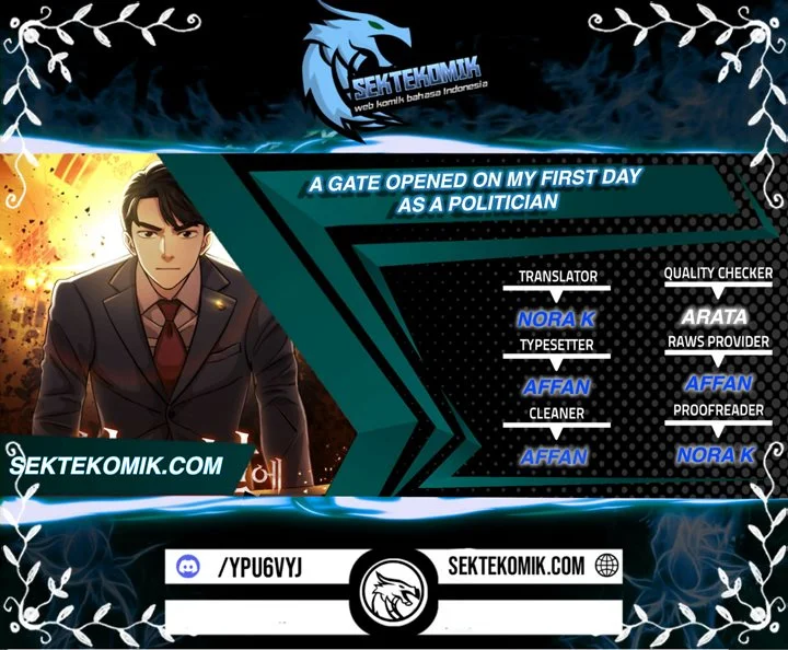 Komik A Gate Opened On My First Day As A Politician Chapter 11 gambar nomor 1