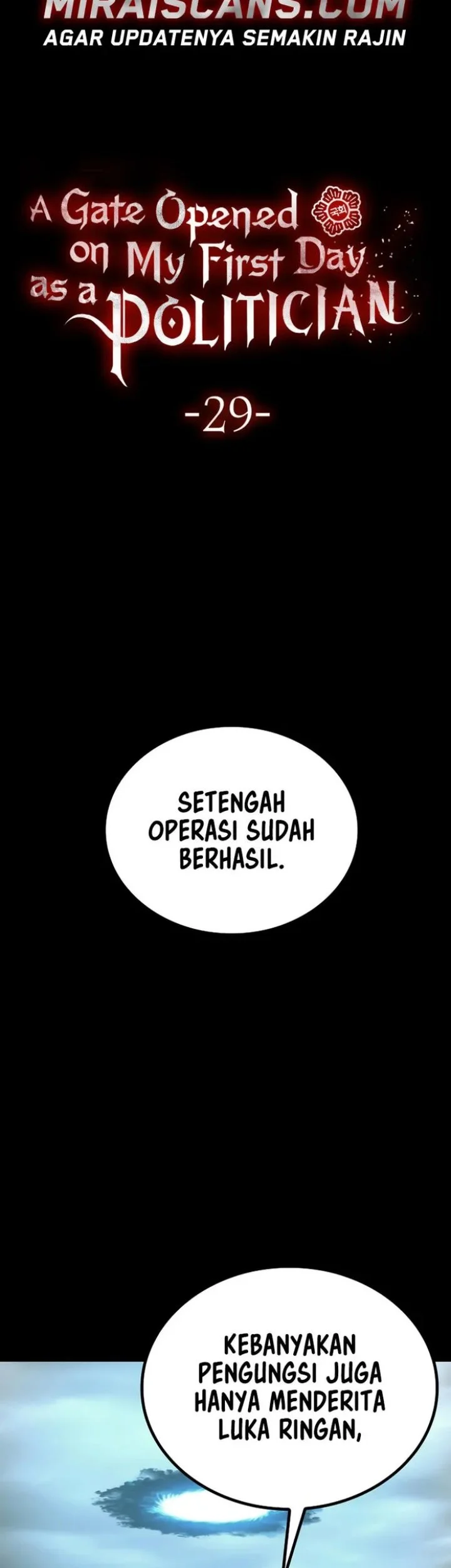 A Gate Opened On My First Day As A Politician Chapter 29 Gambar 24