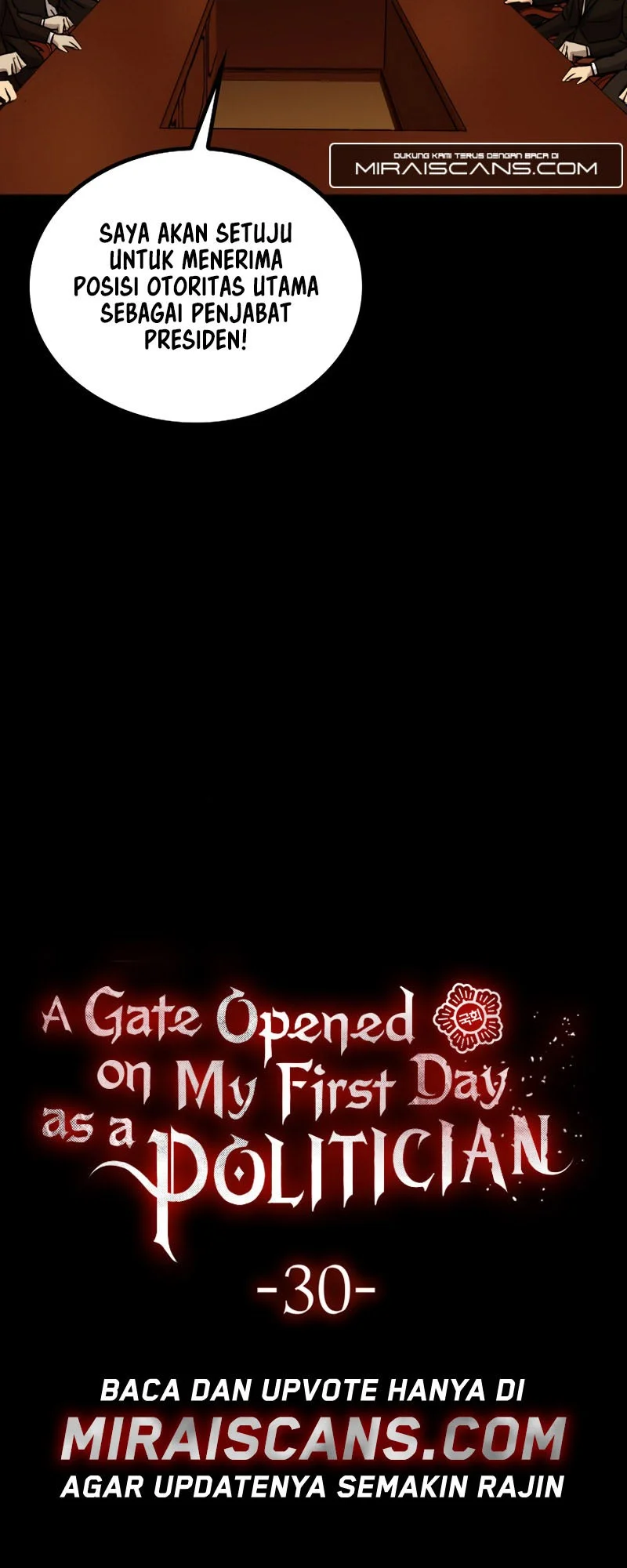 A Gate Opened On My First Day As A Politician Chapter 30 Gambar 26