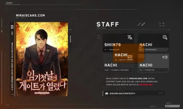 Komik A Gate Opened On My First Day As A Politician Chapter 31 gambar nomor 1