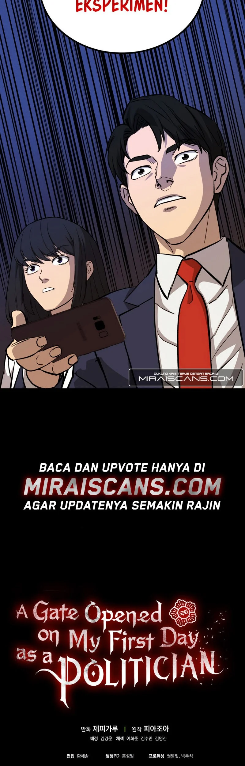 A Gate Opened On My First Day As A Politician Chapter 32 Gambar 65