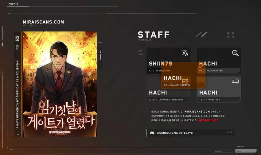 Komik A Gate Opened On My First Day As A Politician Chapter 35 gambar nomor 1