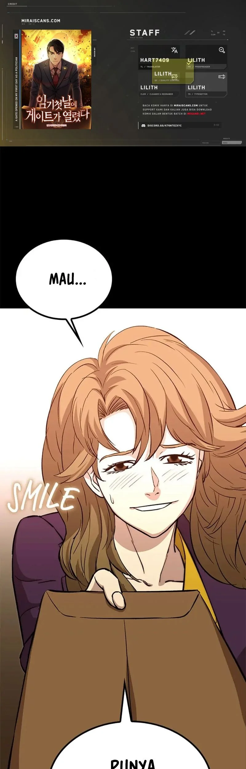 Komik A Gate Opened On My First Day As A Politician Chapter 38 gambar nomor 1