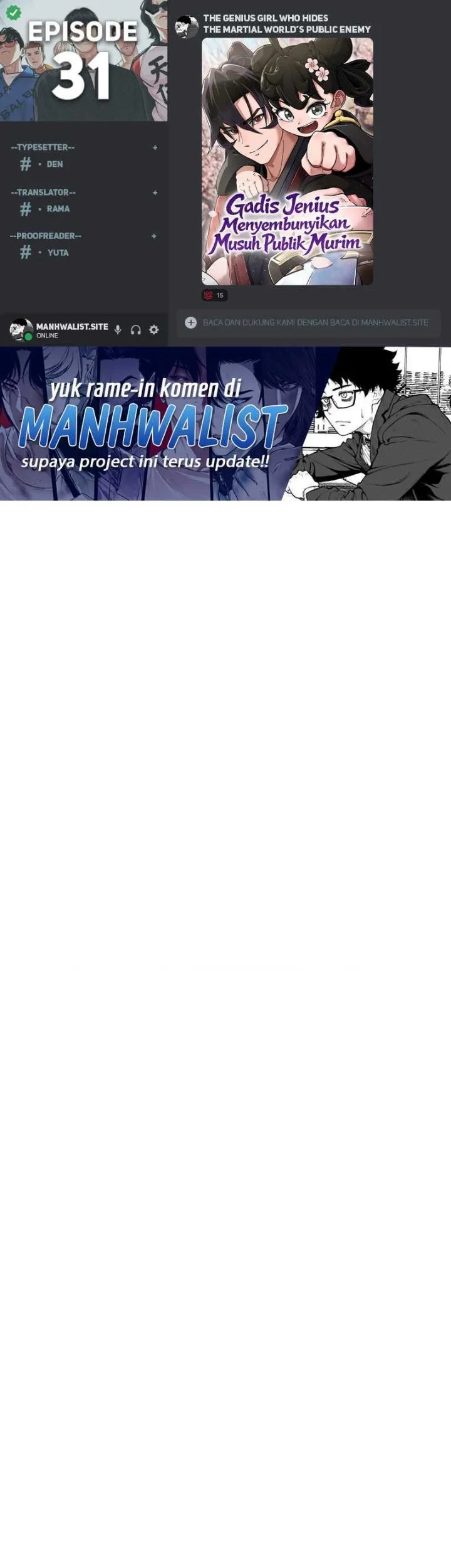 Komik A Genius Girl Hides Her Martial Arts Achievements Chapter 31 gambar 1