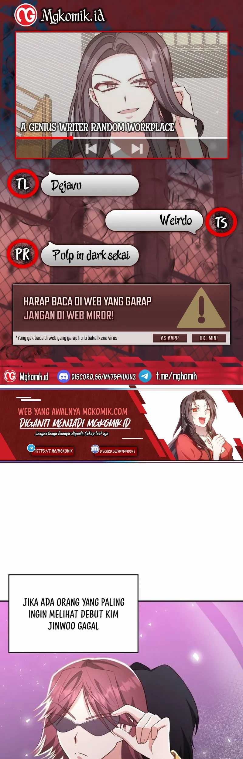 Baca Komik A Genius Writer’s Random Workplace (Genius Artist’s Random Studio) Chapter 22 Gambar 1