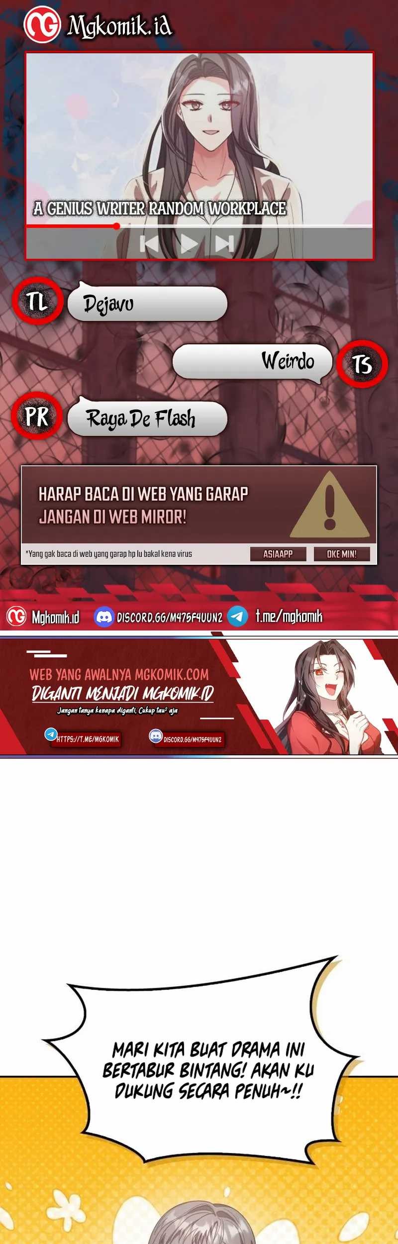 Baca Komik A Genius Writer’s Random Workplace (Genius Artist’s Random Studio) Chapter 27 Gambar 1
