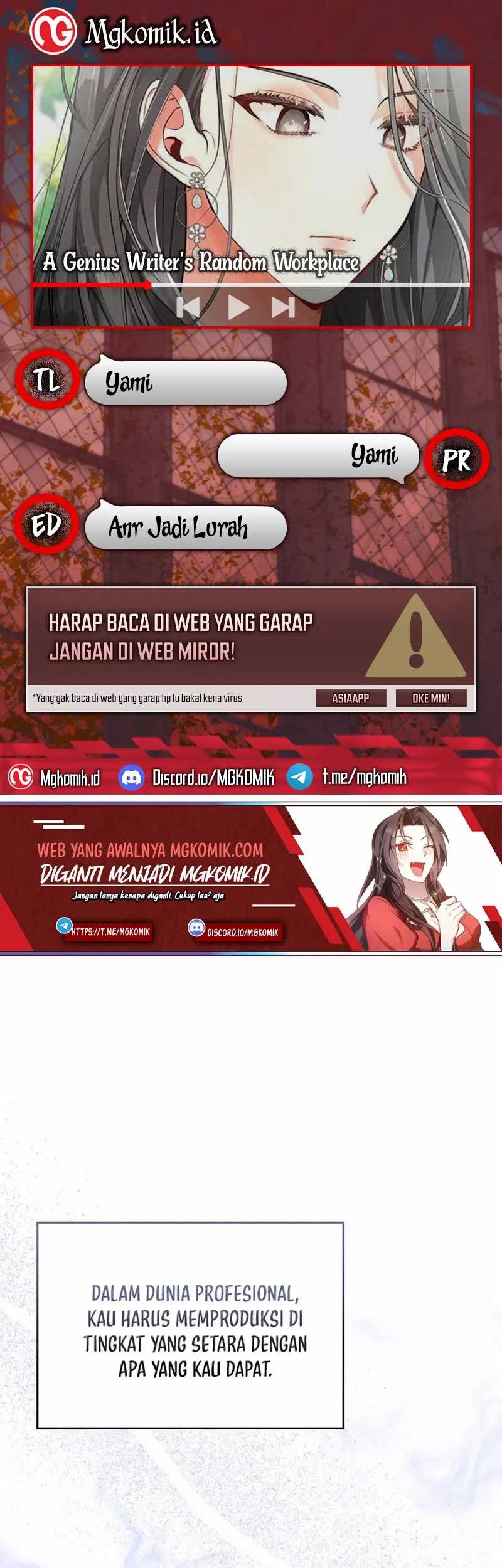 Baca Komik A Genius Writer’s Random Workplace (Genius Artist’s Random Studio) Chapter 32 Gambar 1
