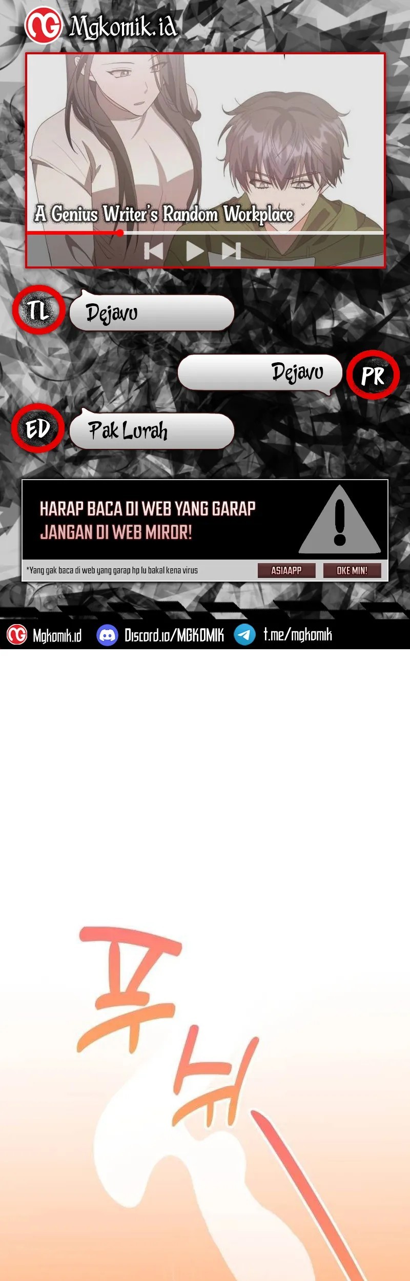 Baca Komik A Genius Writer’s Random Workplace (Genius Artist’s Random Studio) Chapter 35 Gambar 1
