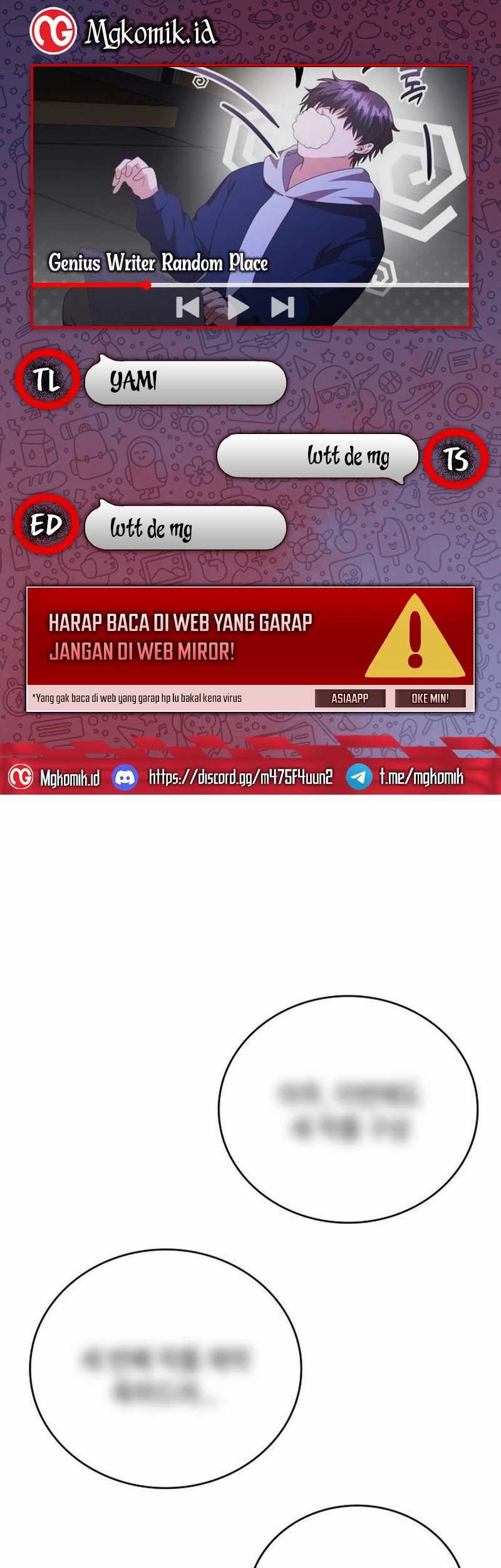 Baca Komik A Genius Writer’s Random Workplace (Genius Artist’s Random Studio) Chapter 57 Gambar 1