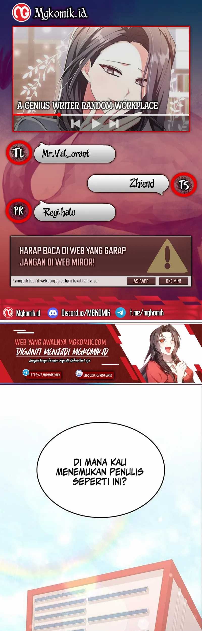 Baca Komik A Genius Writer’s Random Workplace (Genius Artist’s Random Studio) Chapter 7 Gambar 1
