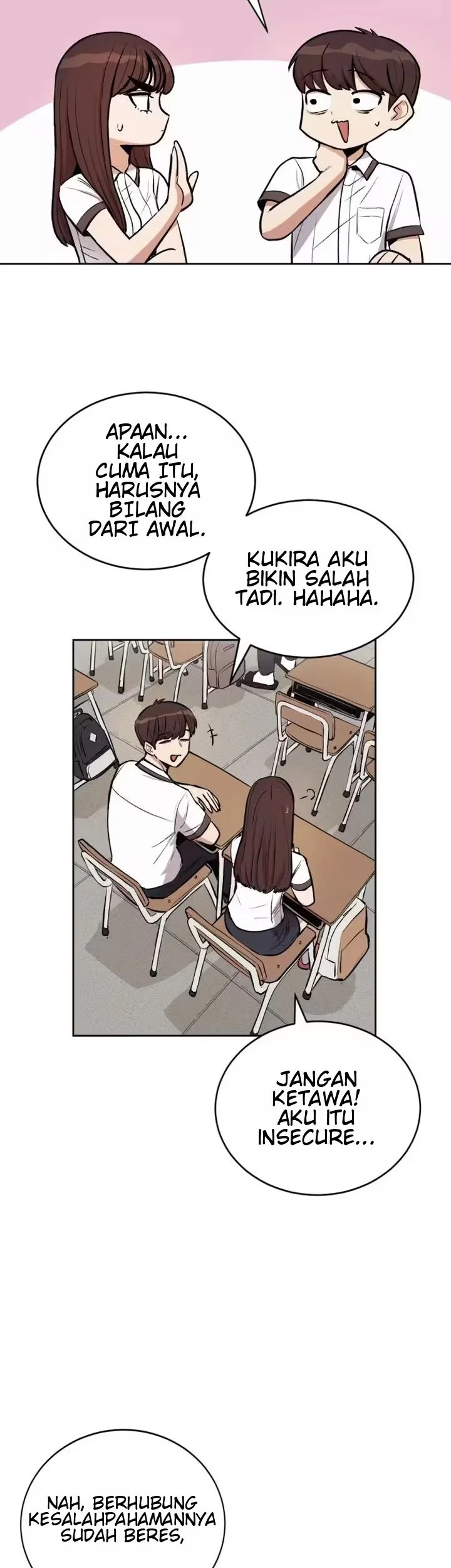 A Girl Who's Bad at Expressing Herself Chapter 1 Gambar 45