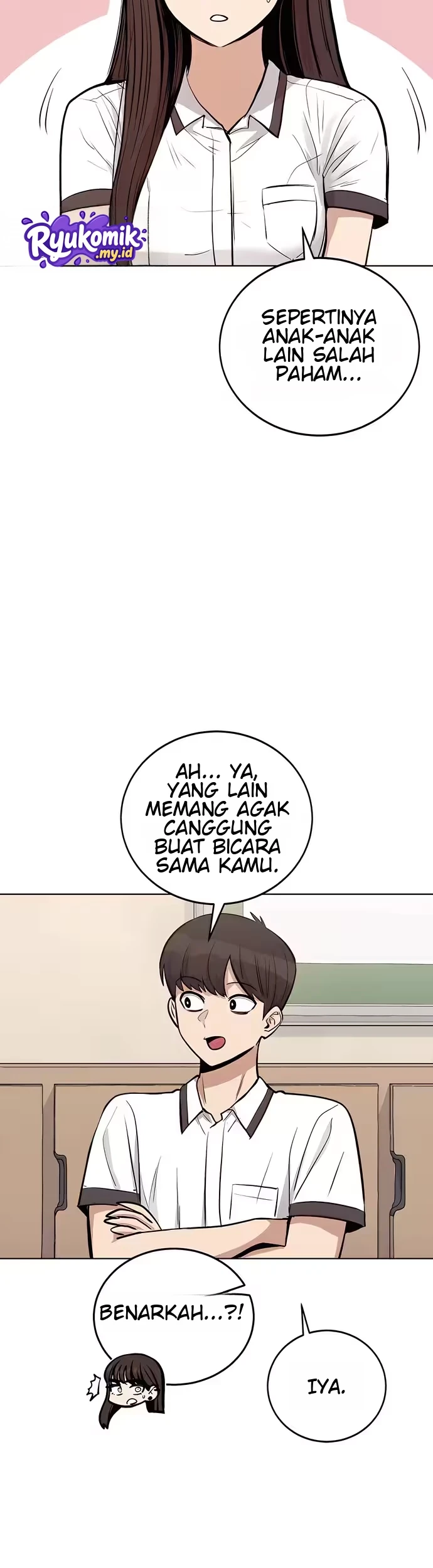 A Girl Who's Bad at Expressing Herself Chapter 2 Gambar 36
