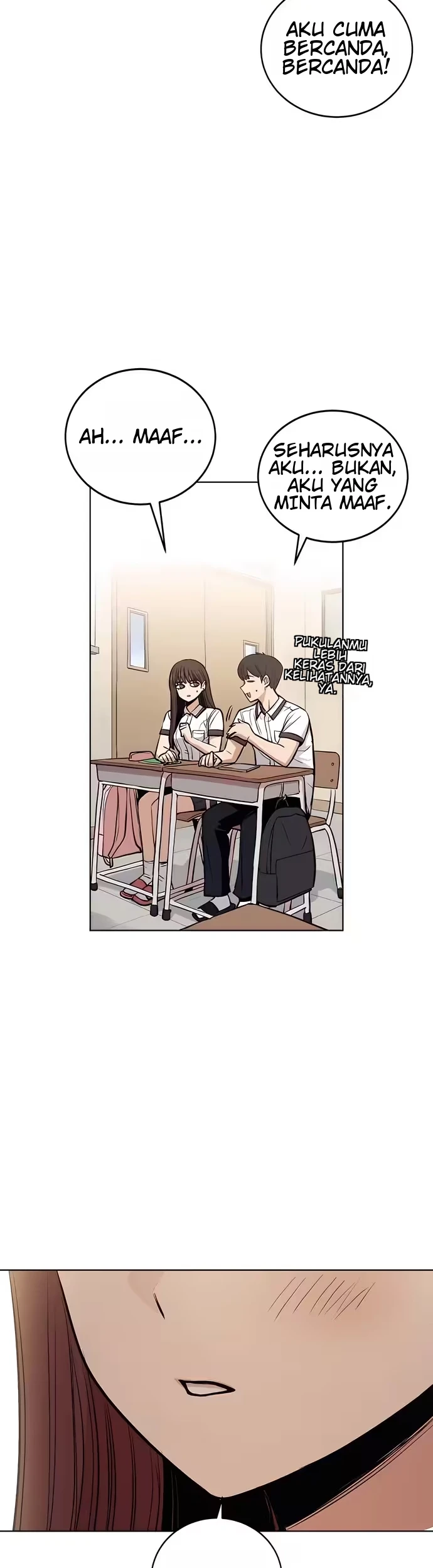 A Girl Who's Bad at Expressing Herself Chapter 2 Gambar 39