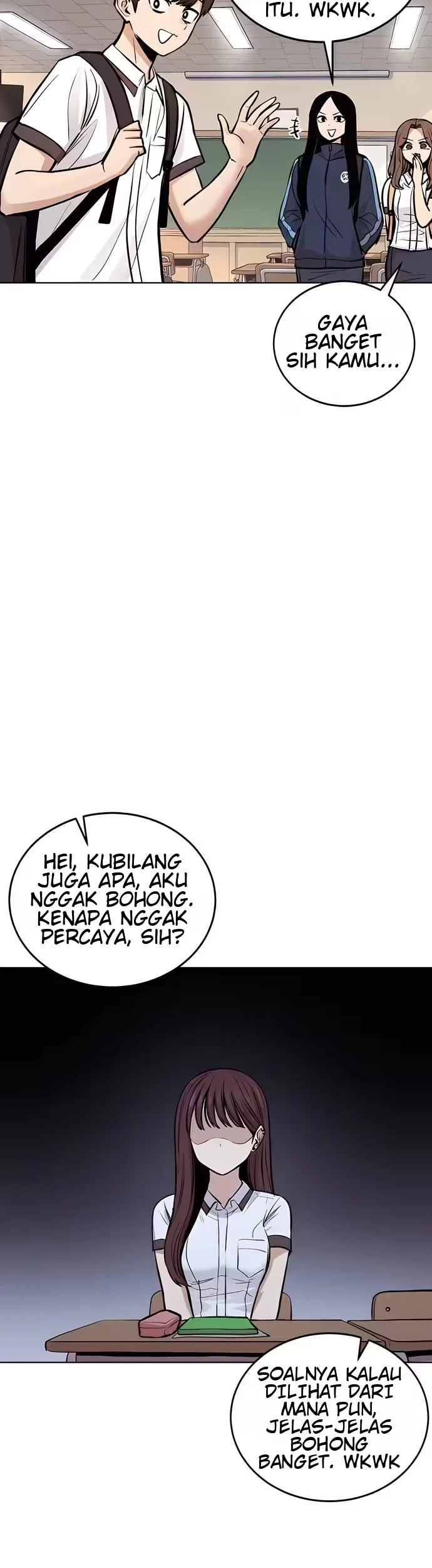 A Girl Who's Bad at Expressing Herself Chapter 2 Gambar 47