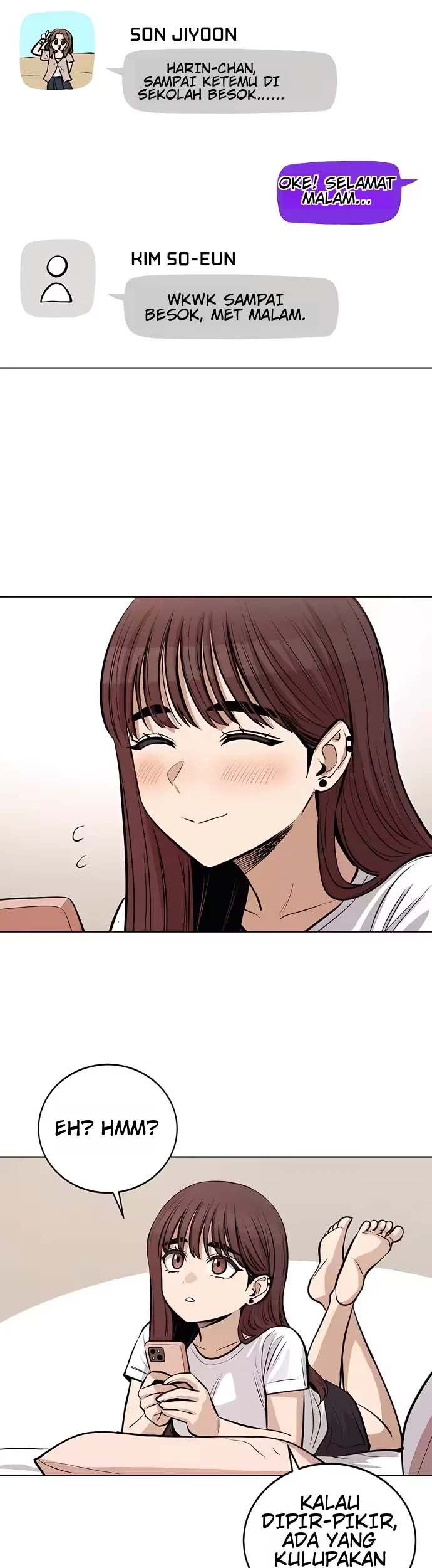 A Girl Who's Bad at Expressing Herself Chapter 3 Gambar 45