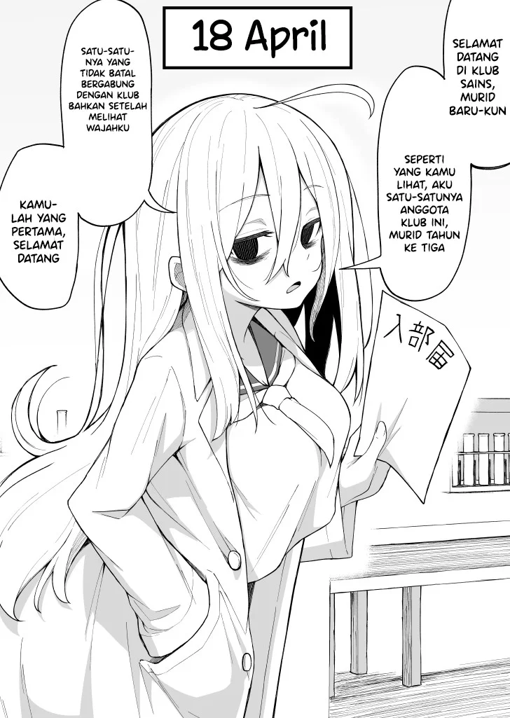 Manga A Girl Whose Dark Circles in Her Eyes Disappear as the Story Progresses Chapter 1 gambar nomor 2