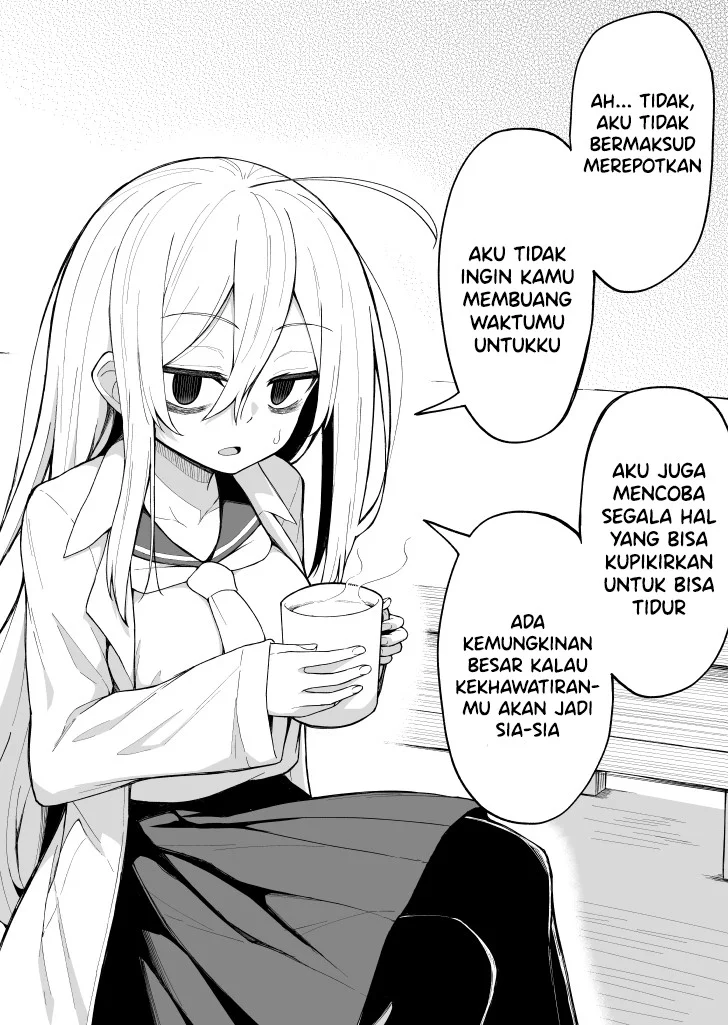 Manga A Girl Whose Dark Circles in Her Eyes Disappear as the Story Progresses Chapter 2 gambar nomor 2