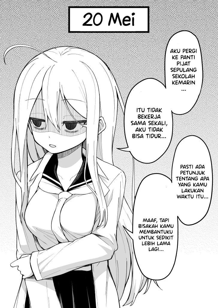 Komik A Girl Whose Dark Circles in Her Eyes Disappear as the Story Progresses Chapter 4 gambar nomor 1