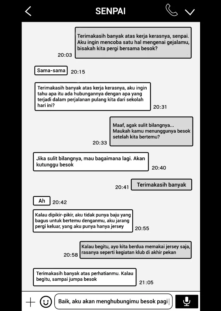 A Girl Whose Dark Circles in Her Eyes Disappear as the Story Progresses Chapter 4 Gambar 4