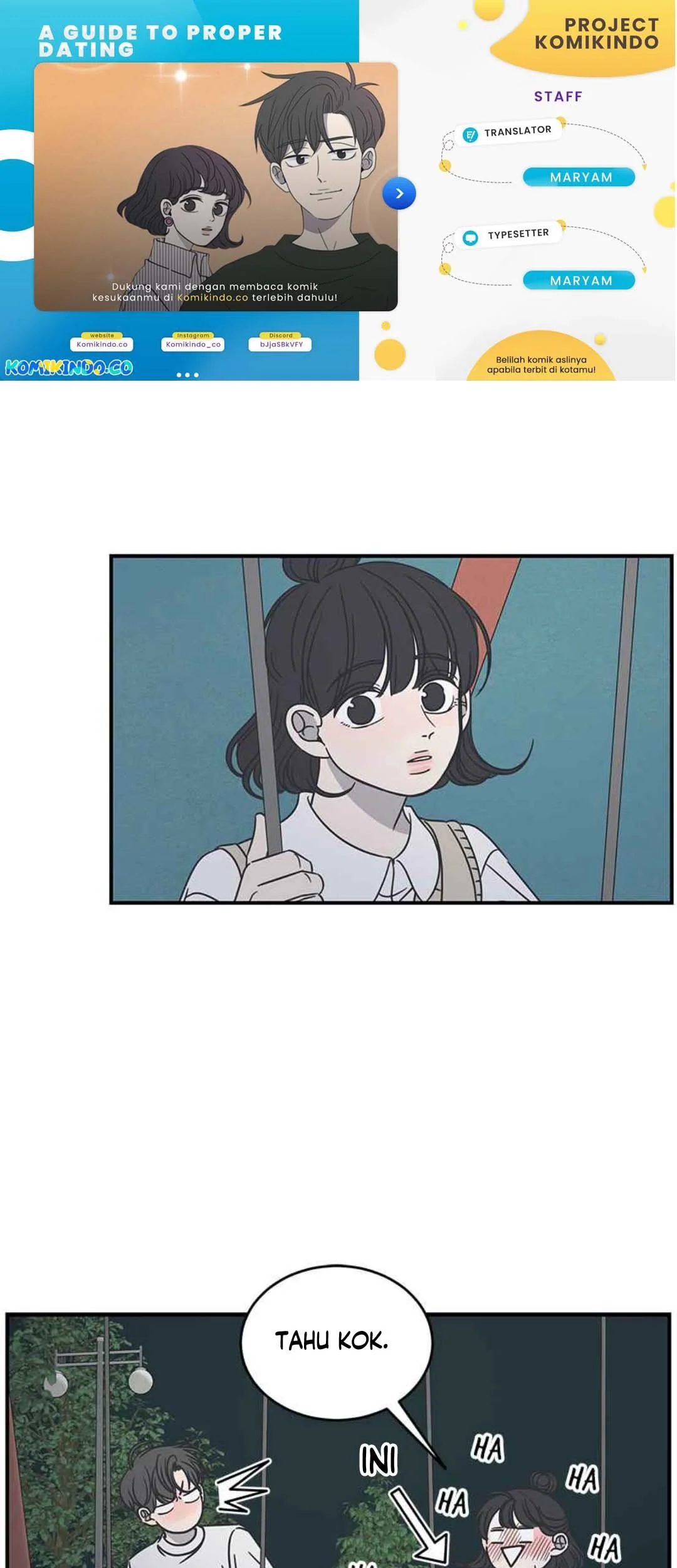 Manhwa A Guide to Proper Dating Chapter 61 gambar nomor 2