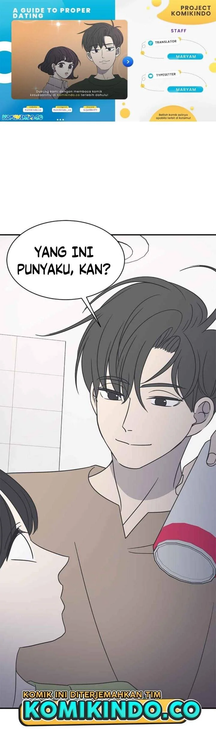 Komik A Guide to Proper Dating Chapter 73 gambar nomor 1