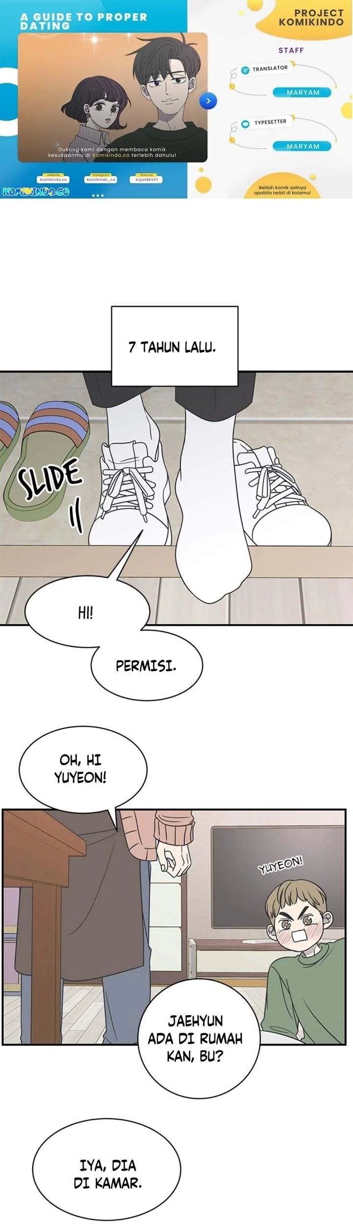 Komik A Guide to Proper Dating Chapter 75 gambar nomor 1