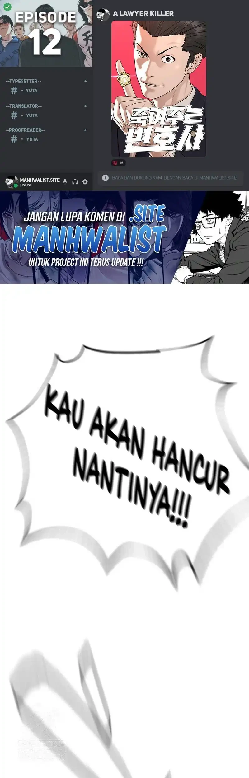 Komik A Lawyer Killler (Killer Lawyer) Chapter 12 gambar nomor 1