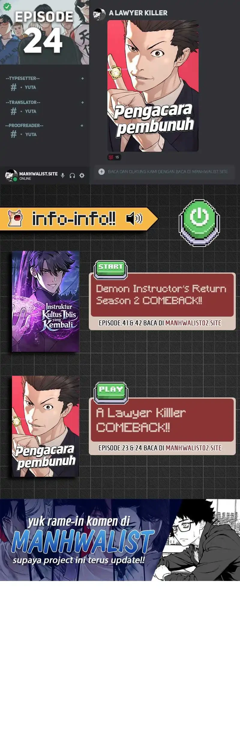 Komik A Lawyer Killler (Killer Lawyer) Chapter 24 gambar 1