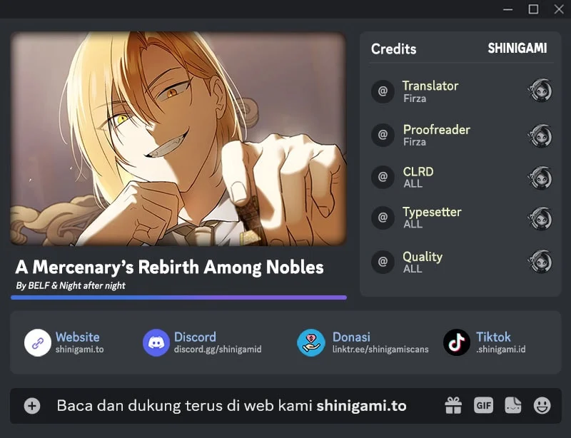 Komik A Mercenary’s Rebirth Among Nobles Chapter 39 gambar 1