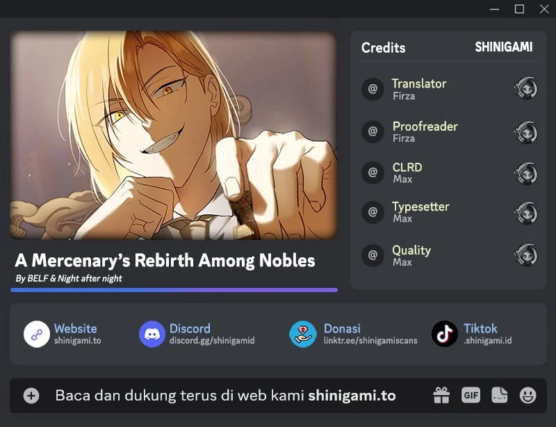 Komik A Mercenary’s Rebirth Among Nobles Chapter 45 gambar 1