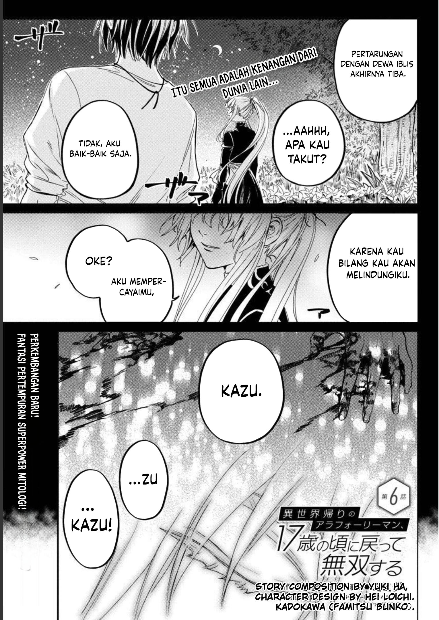 Baca Manga A Middle-Aged Man Who Returns From Another World Goes Back to When He Was 17 and Becomes Unbeatable Chapter 6 Gambar 2