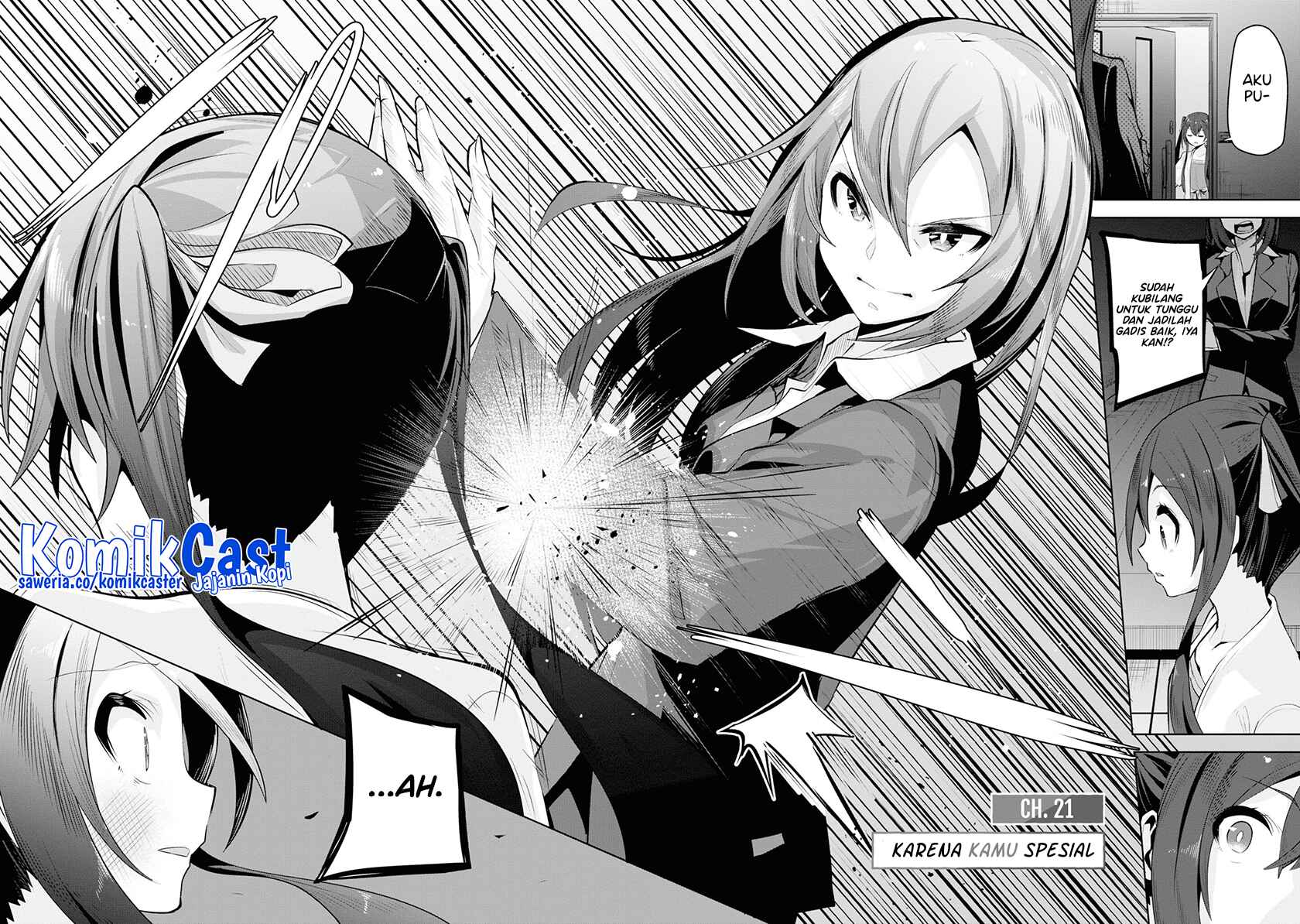 Baca Manga A Neat and Pretty Girl at My New School Is a Childhood Friend Who I Used To Play With Thinking She Was a Boy Chapter 21 Gambar 2