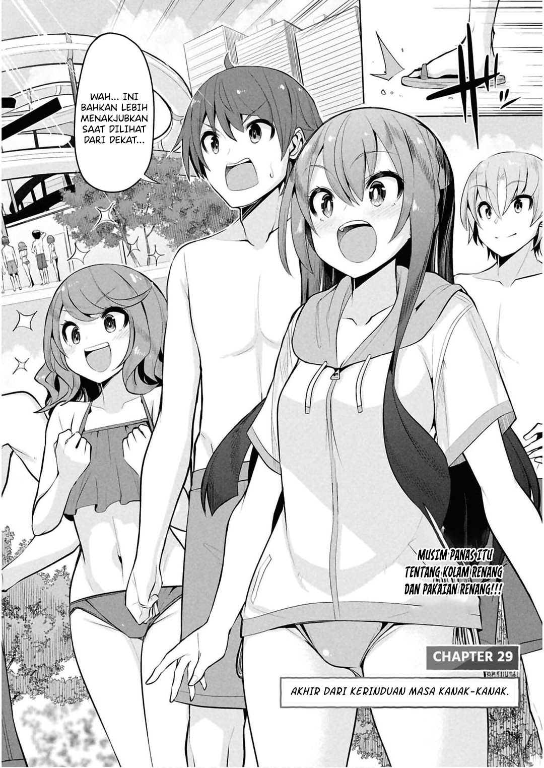 Baca Manga A Neat and Pretty Girl at My New School Is a Childhood Friend Who I Used To Play With Thinking She Was a Boy Chapter 29 Gambar 2