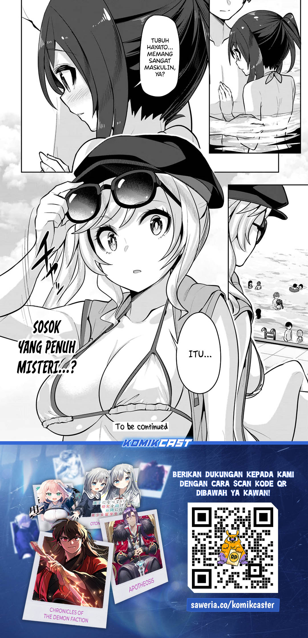 A Neat and Pretty Girl at My New School Is a Childhood Friend Who I Used To Play With Thinking She Was a Boy Chapter 29 Gambar 30