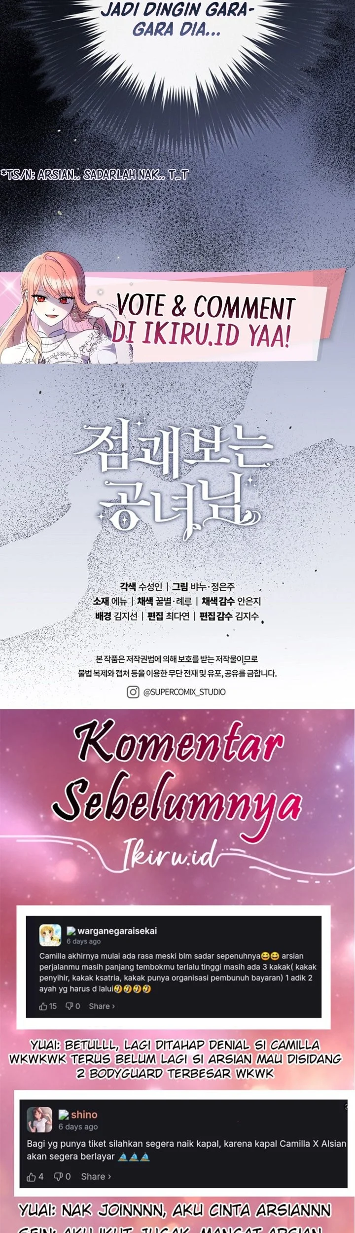 A Princess Who Reads Fortune Chapter 150 Gambar 76