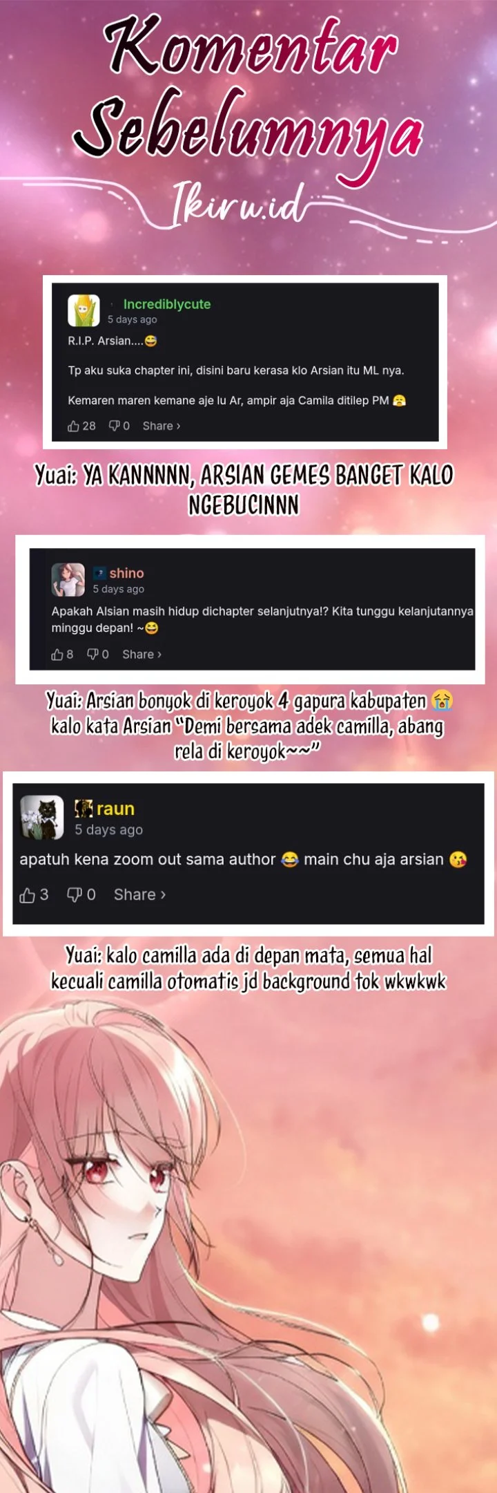 A Princess Who Reads Fortune Chapter 151 Gambar 75