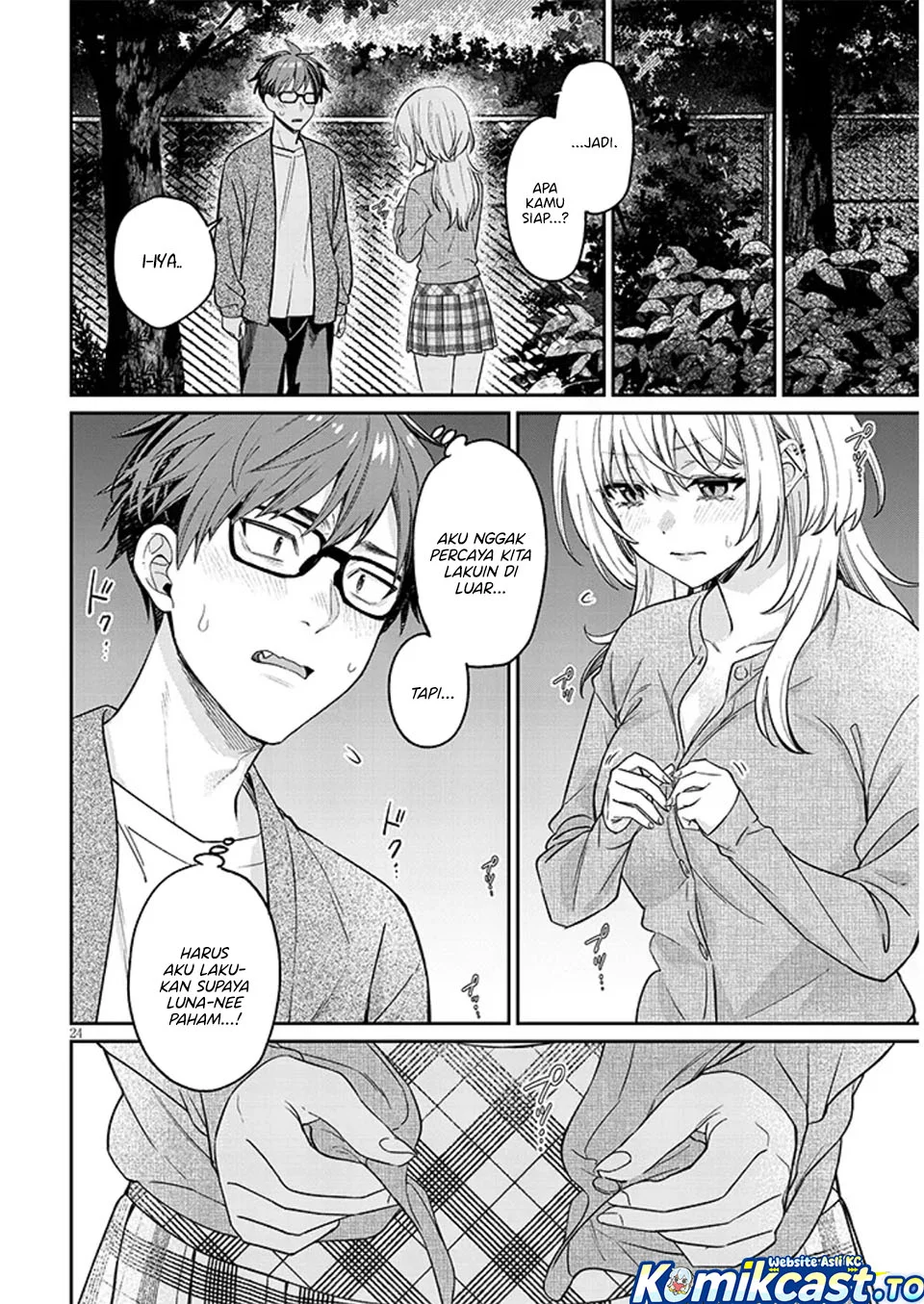 A Quirky Girl Is Inviting Me to Bed Chapter 19.2 Gambar 4