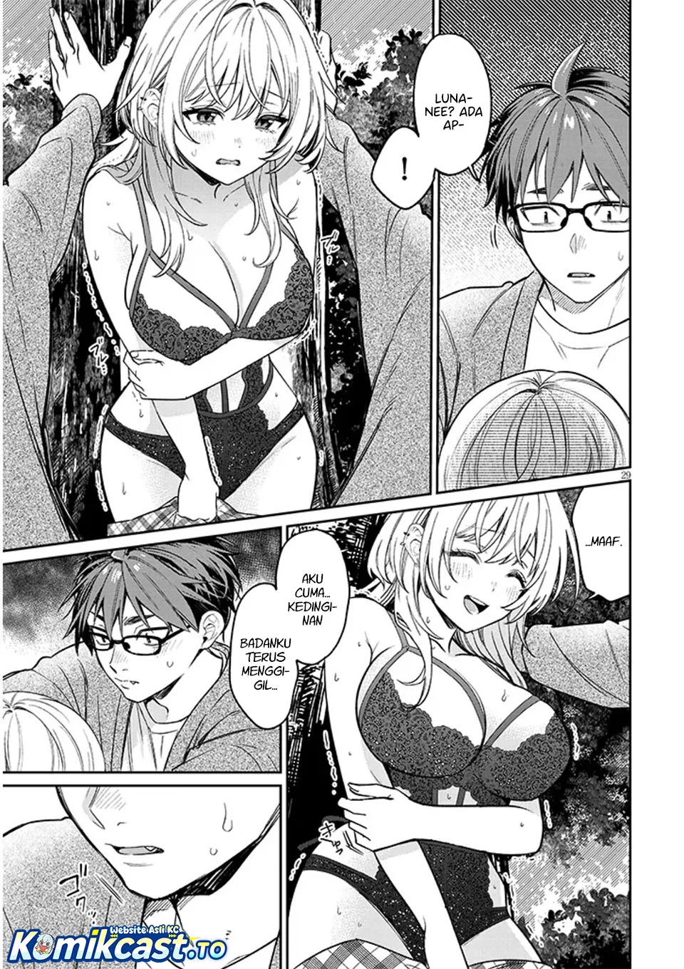 A Quirky Girl Is Inviting Me to Bed Chapter 19.2 Gambar 9