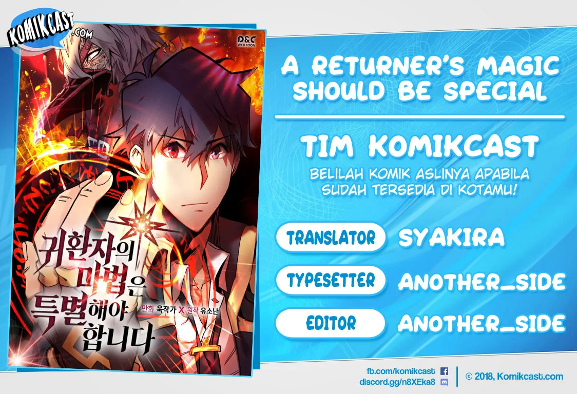Komik A Returner's Magic Should Be Special Chapter 115 gambar nomor 1