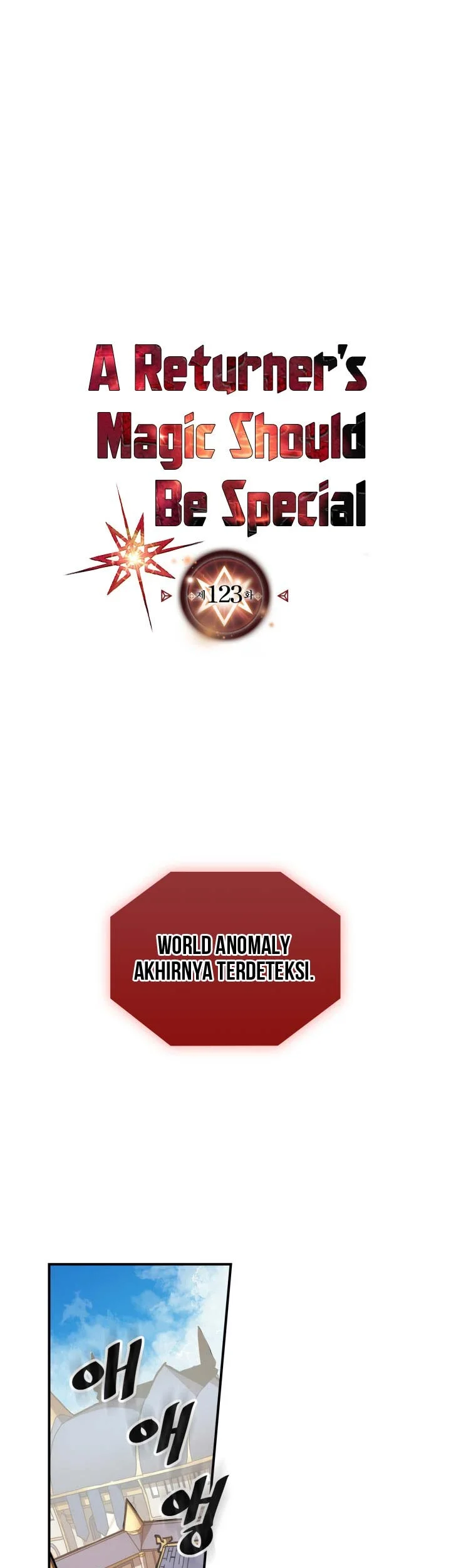 Komik A Returner's Magic Should Be Special Chapter 123 gambar nomor 1
