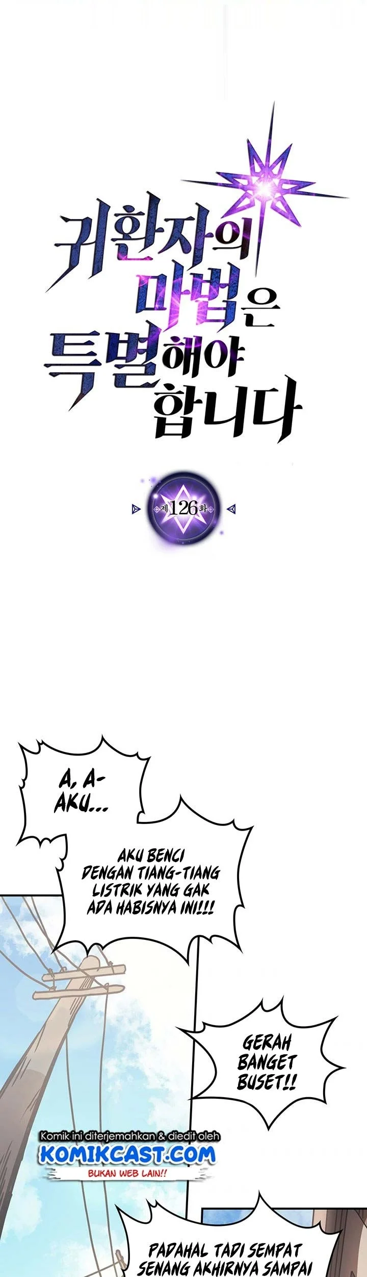 Manhwa A Returner's Magic Should Be Special Chapter 126 gambar nomor 2