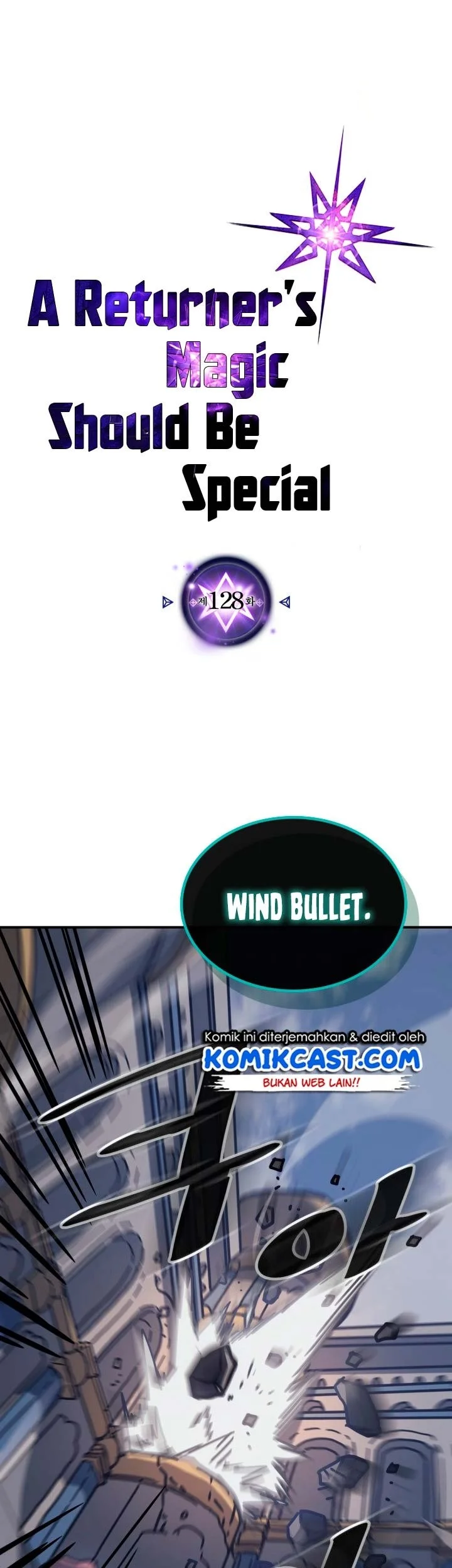 Manhwa A Returner's Magic Should Be Special Chapter 128 gambar nomor 2