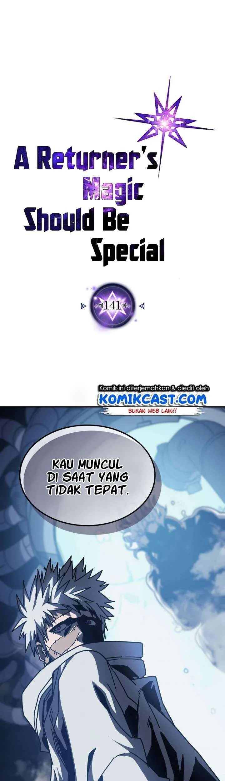 Komik A Returner's Magic Should Be Special Chapter 141 gambar nomor 1