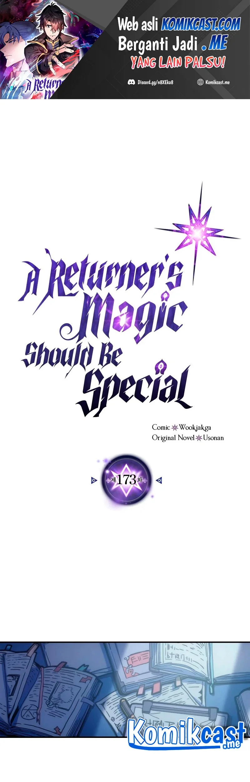 Komik A Returner's Magic Should Be Special Chapter 173 gambar nomor 1