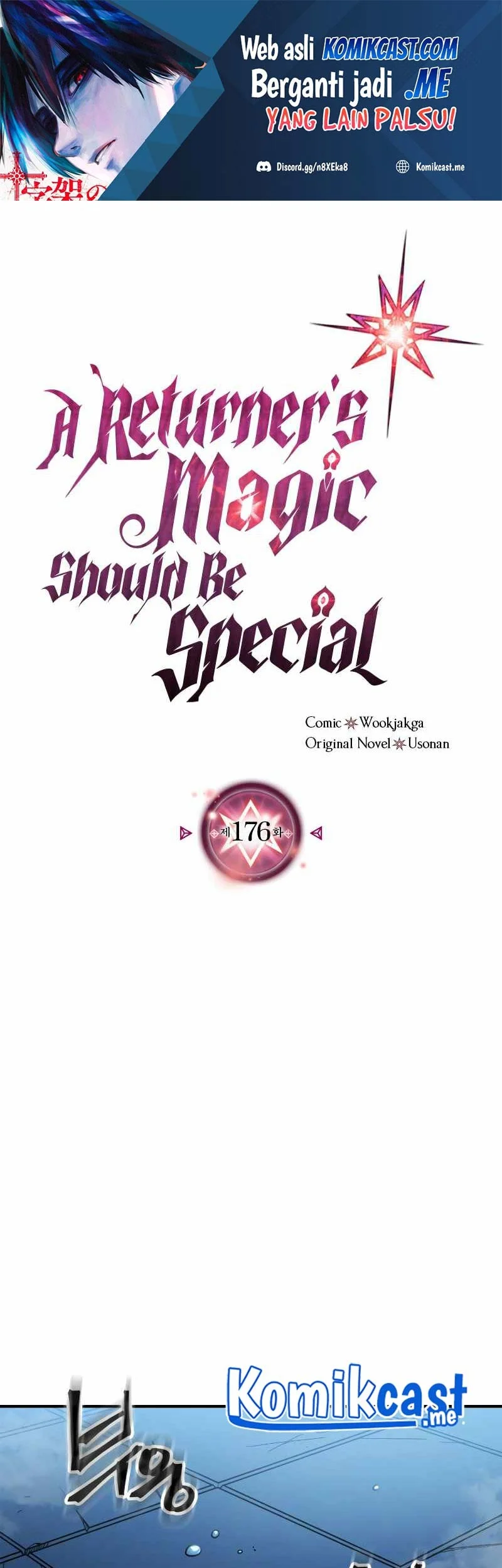 Komik A Returner's Magic Should Be Special Chapter 176 gambar nomor 1