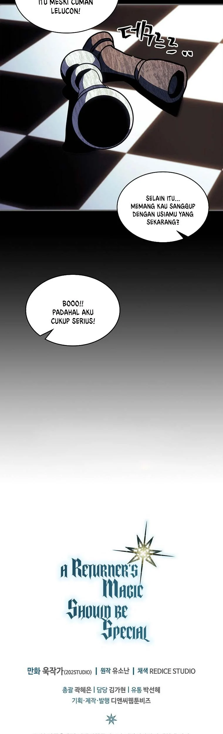 A Returner's Magic Should Be Special Chapter 233 Gambar 59
