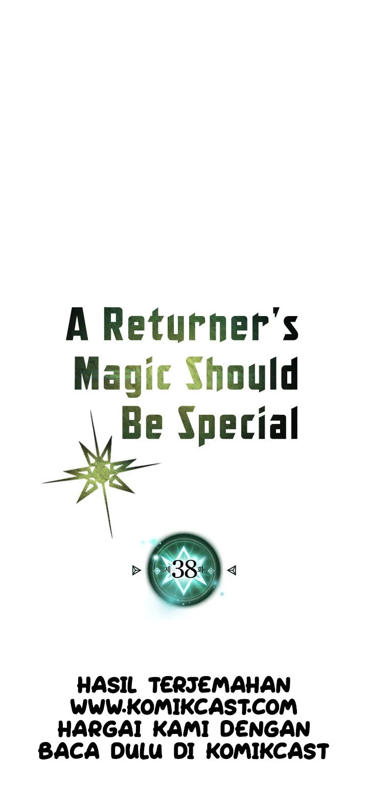 Manhwa A Returner's Magic Should Be Special Chapter 38 gambar nomor 2