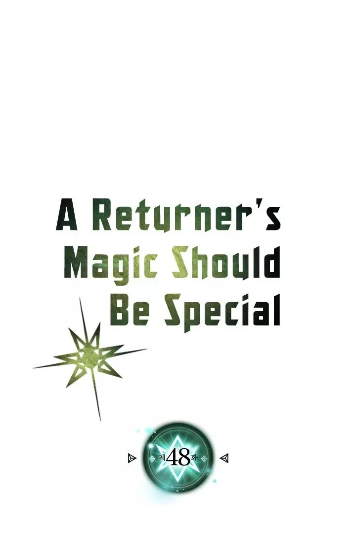Manhwa A Returner's Magic Should Be Special Chapter 48 gambar nomor 2